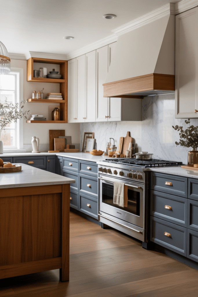0004 1 stylish kitchen with navy lower cabinets 5k3ppaoqvzkjzzjui6wkpw 7rknb6slspwbuoebih etq cover