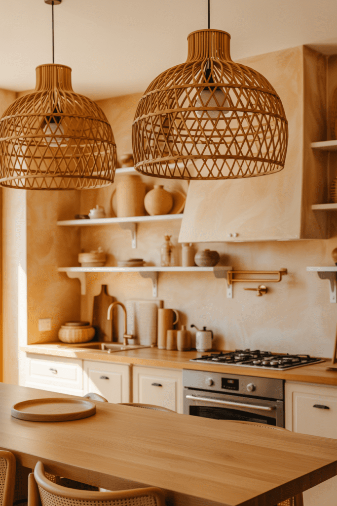 0006 1 warm boho style kitchen with large woven htgvow3ix5we5h7xhq9x5a mqatldttsw b4w9ikg2iha cover