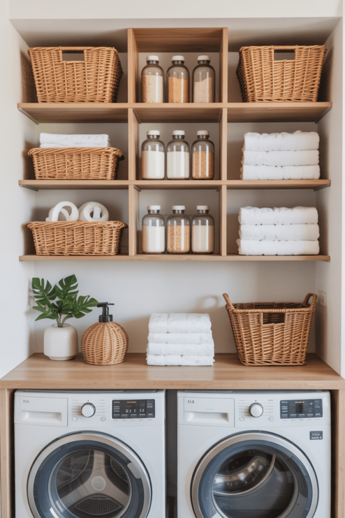 0007 1 small laundry room with wooden open shel pmczmkmlwiunu9dctcszqg om8y2pq sw piyl 0aqm4q cover