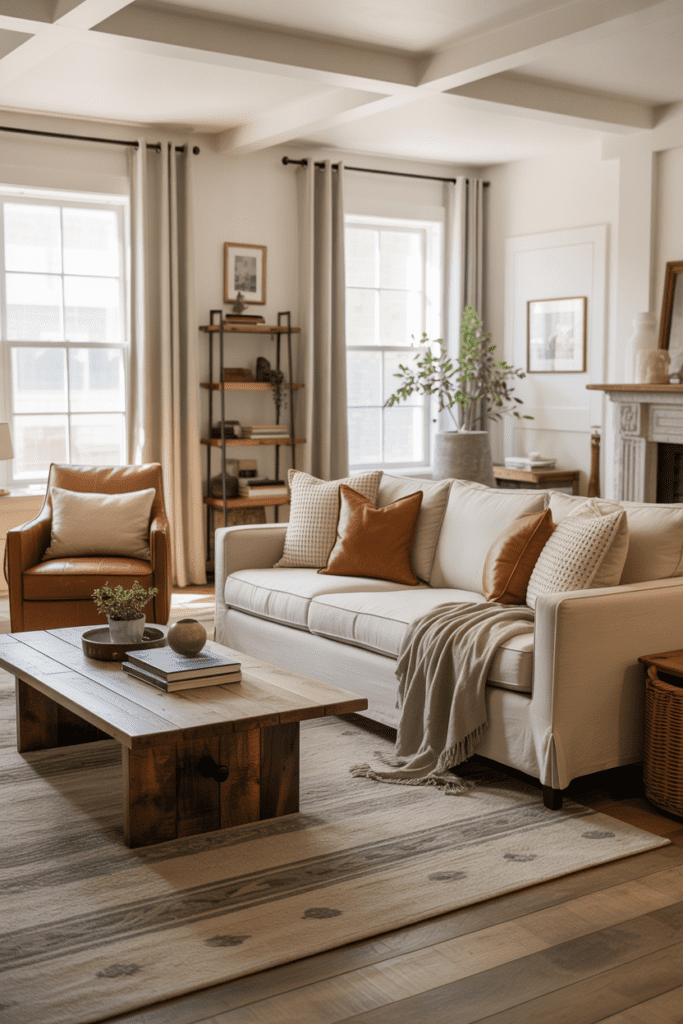farmhouse living room9