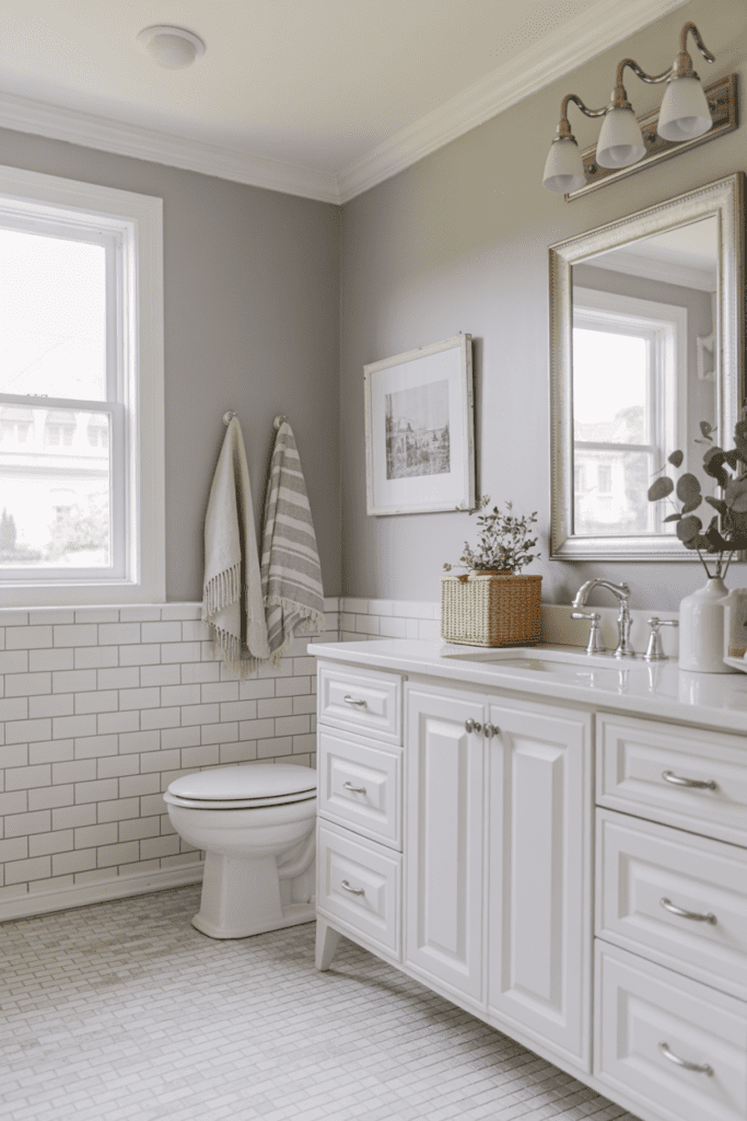 17 Bathroom Paint Colors Ideas That Make Any Bathroom Look Better 0002 1 fresh modern bathroom with pale gray pai 3kdkp9jnvca jnealaqtua xmhlboitqtu1suxwmraeuw cover