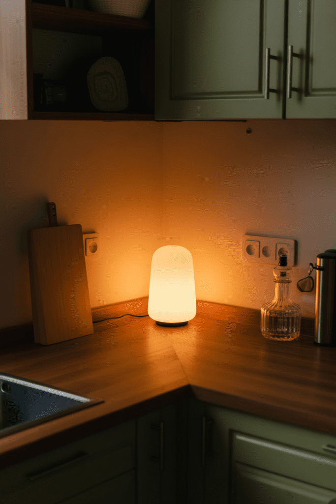 0003 1 small glowing lamp on kitchen counter co mepiyph5ul 2n0rdikleqg k p8m1ogs qh9rd 8zaozq cover