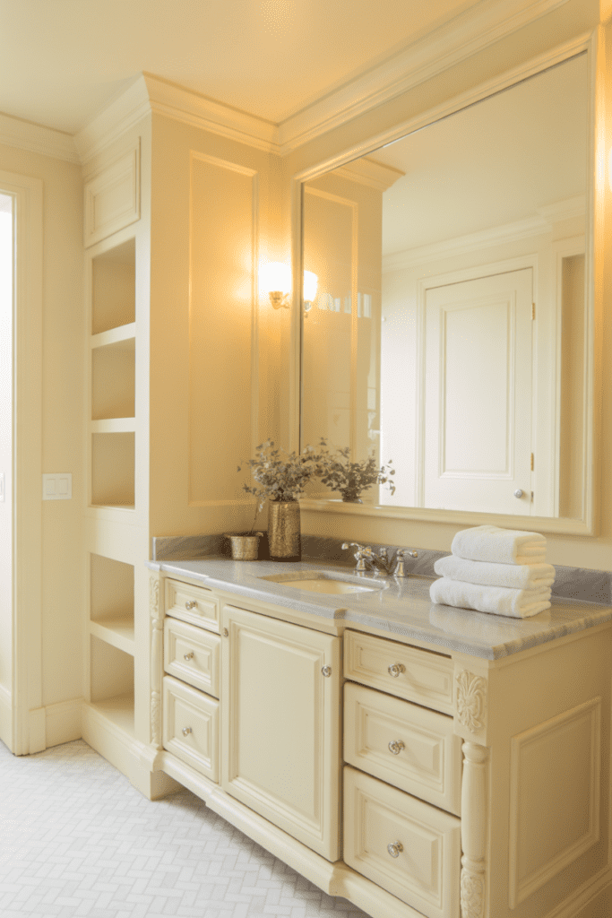 17 Bathroom Paint Colors Ideas That Make Any Bathroom Look Better 0004 1 classic bathroom featuring creamy ivory cweu2naquiuzwqyqssscdq g6fi2dzts82anqxi2aa3aq cover