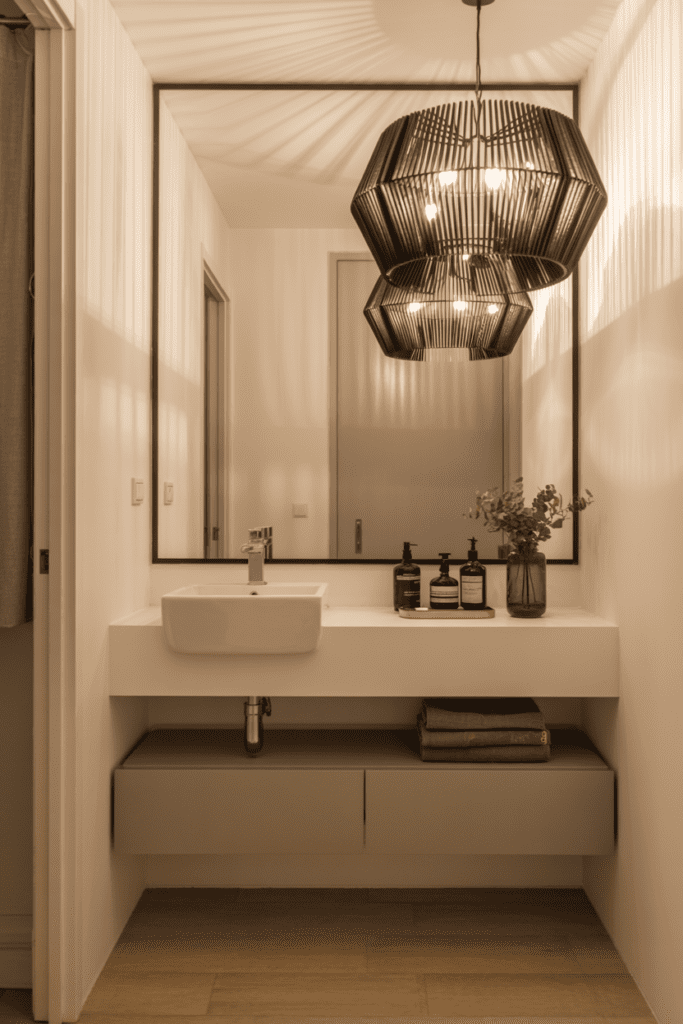 15 Small Primary Bathroom Ideas with Big Style 0004 1 compact bathroom with bold statement mir ivkbp3hkwfe47xhliwmdog sapqlsd2s3gurmfg1qoc w cover