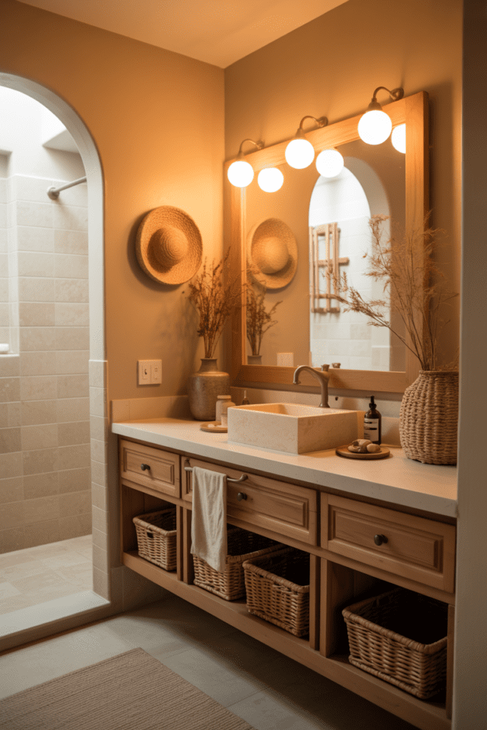 15 Bathroom Lighting Ideas That Make Every Bathroom Feel Better 0008 1 cozy spa inspired bathroom with warm amb zoajjsn1xleb4ocpakrcbw cwbkfw7zq4eibjq8dpcruq cover