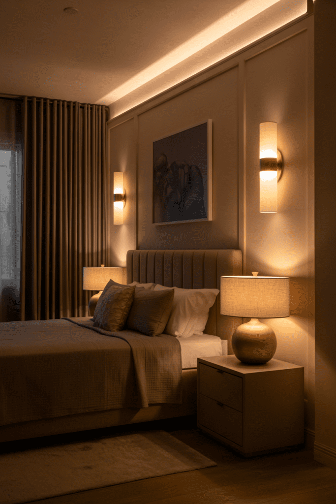 15 Master Bedroom Ideas That Make Your Space Feel Like a Personal Retreat 0008 1 master bedroom illuminated by layered li ajjrxfd5wjqskbypih gtw qjwv52r6t2ittaxhuo2vuw cover