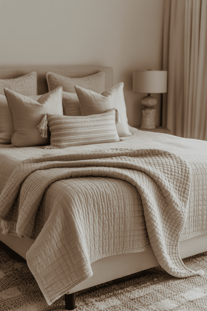 17 Guest Bedroom Ideas That Make Visitors Feel Right at Home 0011 1 beautiful guest bedroom with textured li hqta8cwfuv6l9w82oybatq tdk ytogrdsczuw91l5fba cover