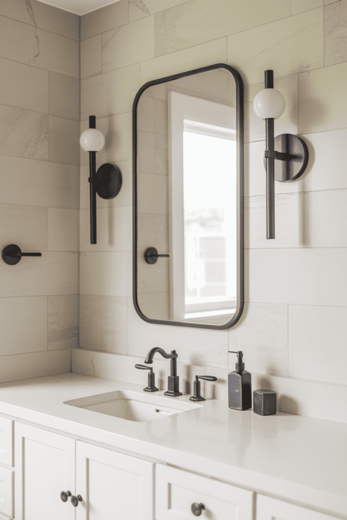 15 Bathroom Lighting Ideas That Make Every Bathroom Feel Better 0014 1 contemporary bathroom featuring matte bl c mfymxpvnq1a9woj7fiwg 2 nkzbcmqvcprqpzgq35iw cover
