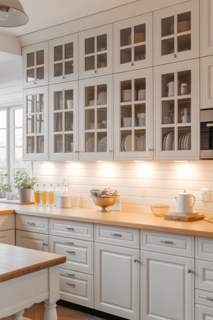 0018 1 modern farmhouse kitchen with glass fron v8rse3t4upc nme4phlfbw 0esuq9ytsowziytds io5a cover
