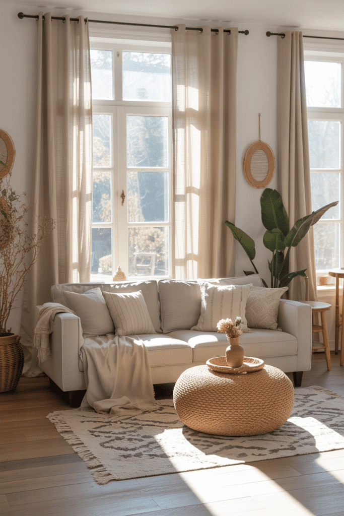 boho living room1