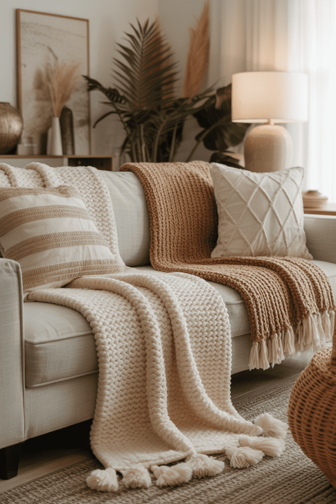 boho living room12