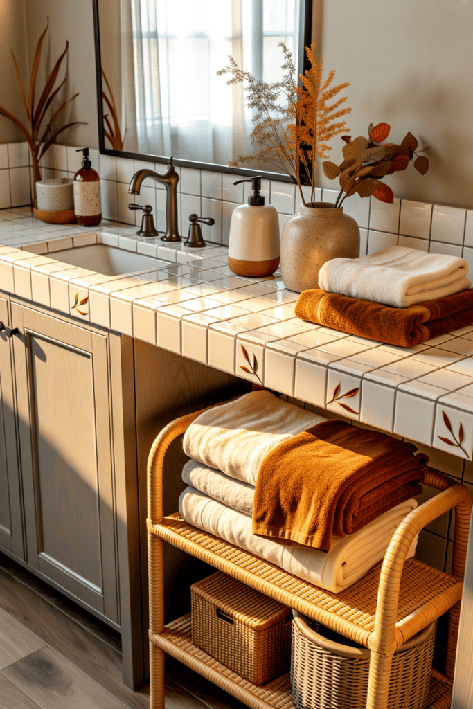 15 Fall Bathroom Decoration Ideas That Make Your Space Feel Warm, Cozy, and Actually Inviting 0001 1 an ultra realistic high resolution photo wwtj2nomurgjame8m5lqrq lrwngl94quirmtfueqi94w cover