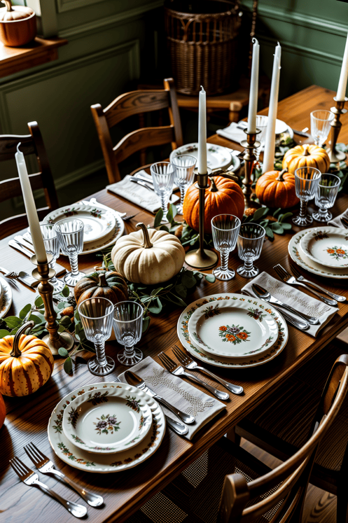 14 Thanksgiving Table Settings: From Traditional to Modern 0006 1 charming vintage thanksgiving table feat jgwycq6 whe r6bifpd41g utzpqgmps5mbsempz39wga cover