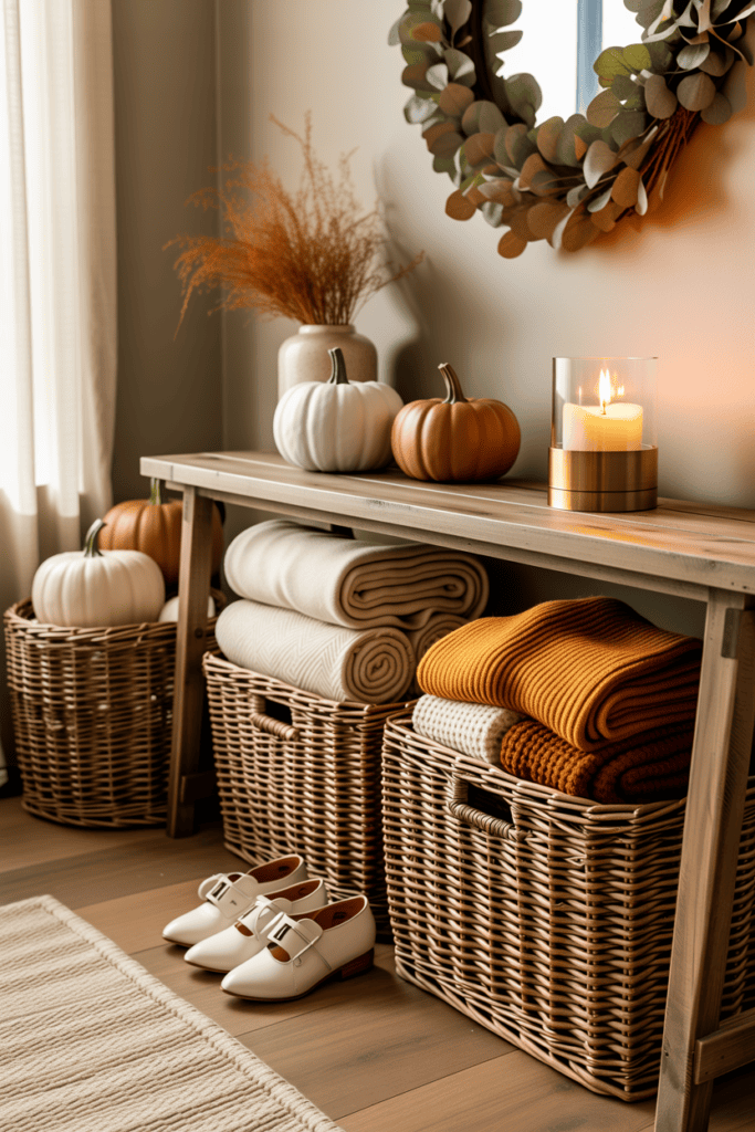 13 Fall Entryway Ideas: First Impressions That Welcome Guests 0008 1 a realistic home photography shot in 3 4 cgr0tygewteux m27etqnw x0f0oransvywlofesotemg cover