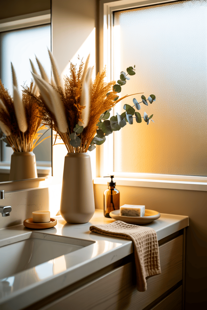 15 Fall Bathroom Decoration Ideas That Make Your Space Feel Warm, Cozy, and Actually Inviting 0008 1 a realistic interior photograph of a mod vdbnbuwavoy7dcvkfk4lwg x4ooi6ilrf 7y6p3us0n2g cover