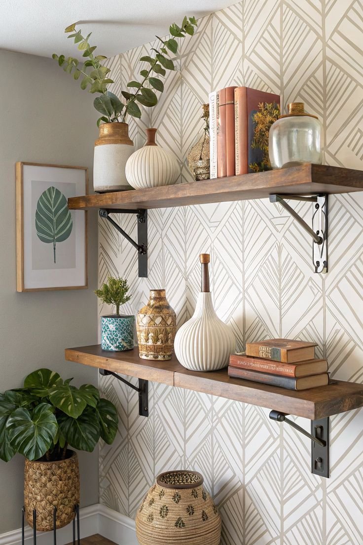 statement shelving on a budget