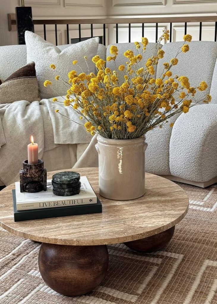 How to Style a Coffee Table Like an Interior Designer artificial flowers silk, dried & fake blooms afloral